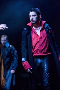 As the hotheaded Tybalt (photo credit Raymond Gniewek)
